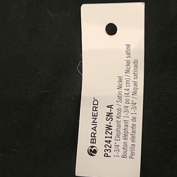 NWT Elephant head drawer pull knob 6 available - Picture 4 of 5